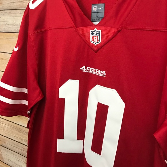 San Francisco 49ers jimmy garoppolo #10 QB Jersey - Picture 5 of 8